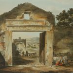 Athen, roem.Stadttor / Dodwell – Athens / Roman city gate / Dodwell –